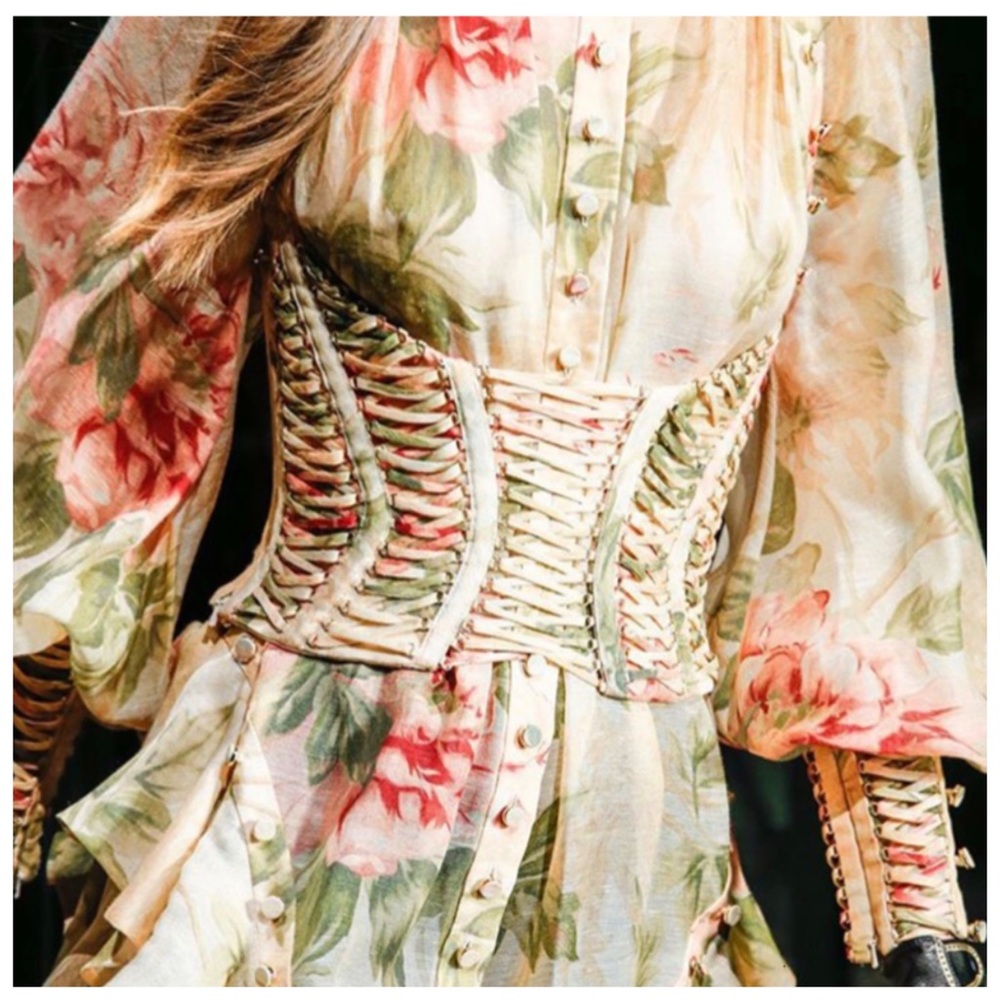 The RACHIL Floral Corset Dress - Picture 5 of 9